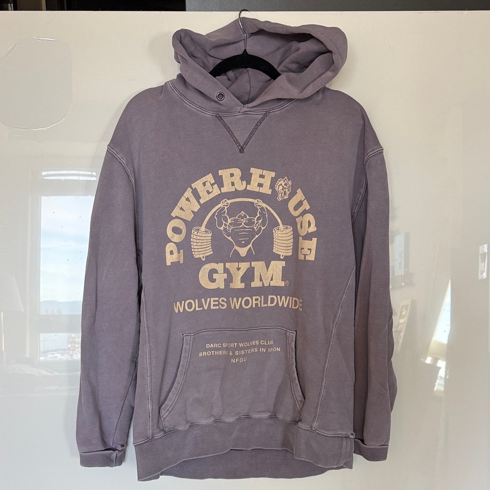 Darc Sport Purple Powerhouse Gym Hoodie